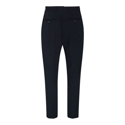 Navy Blue Slim Pants