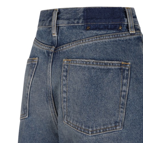 Blue Loose Fit Medium Wash Jeans