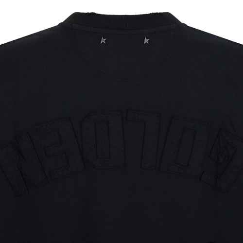 Dark Grey Embellished Neck T-Shirt