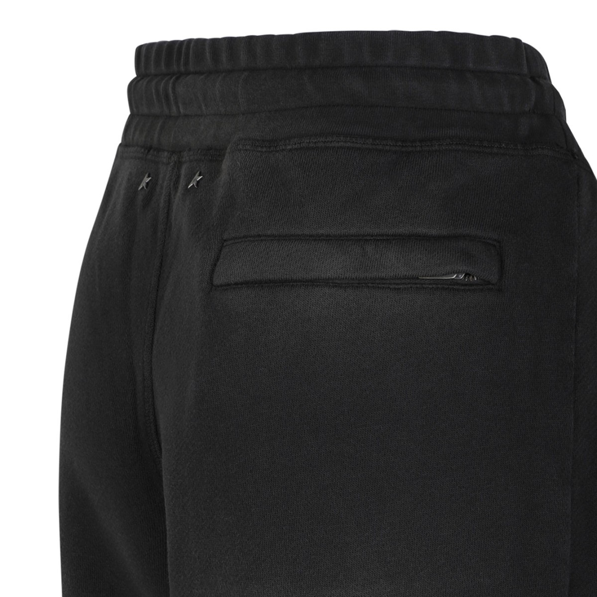 Black Wide-Leg Jogging Pants