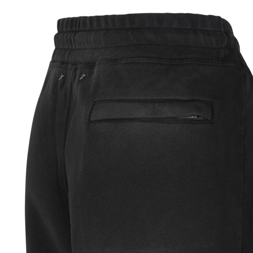 Black Wide-Leg Jogging Pants