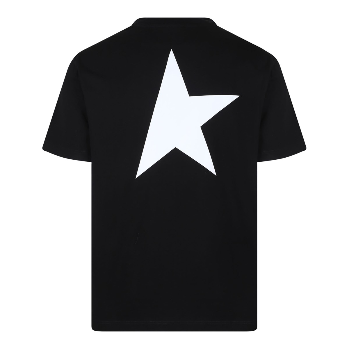 Golden Goose Black Logo Cotton T-Shirt.