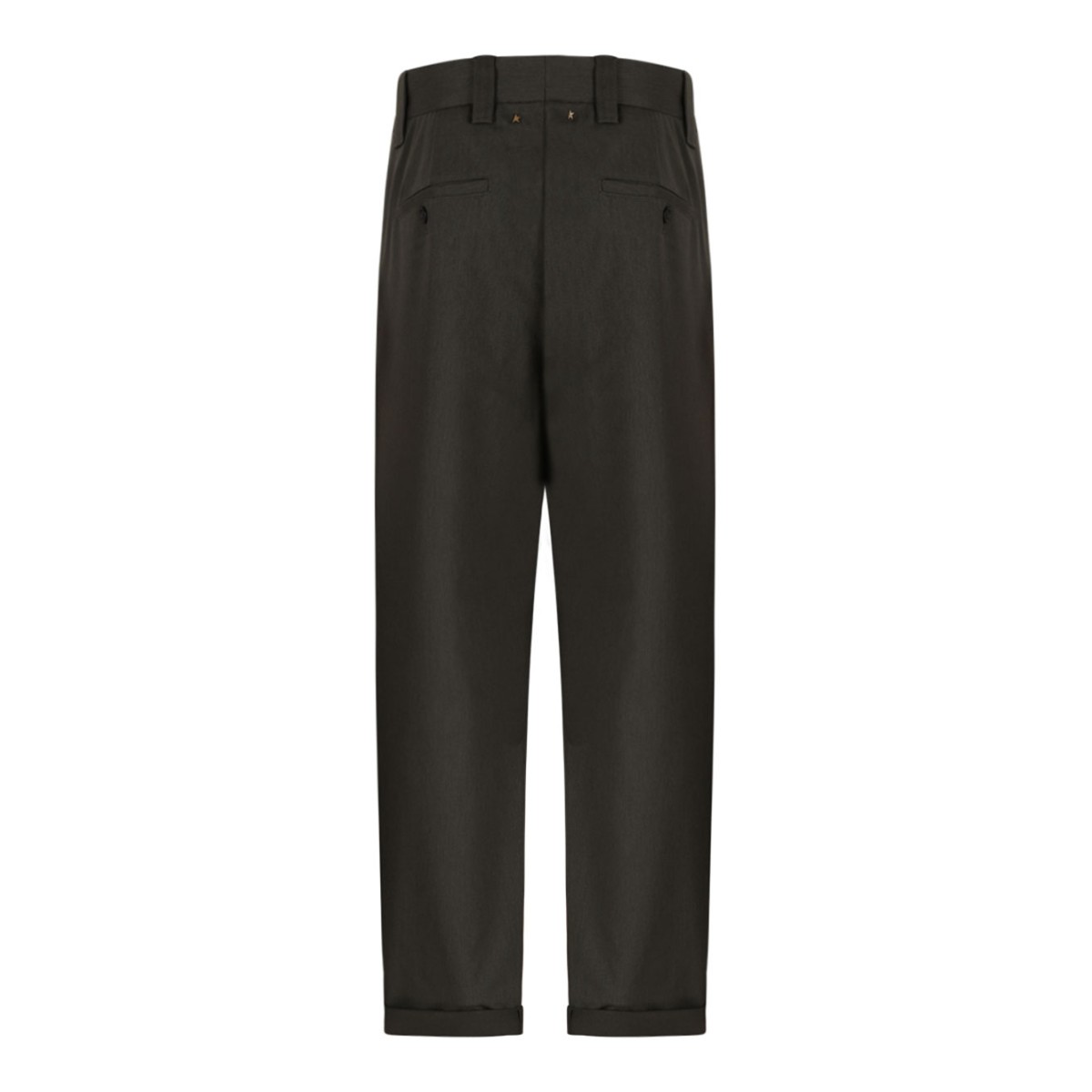 Army Green Chino Trousers