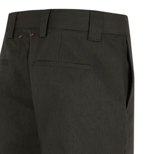 Army Green Chino Trousers