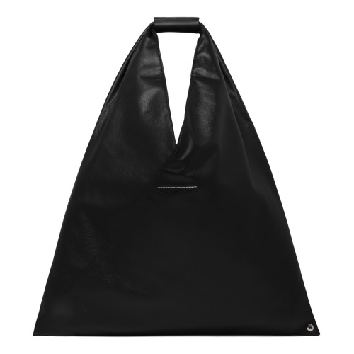 MM6 Maison Margiela Black Japanese Triangle Handbag.