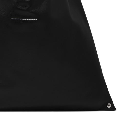 MM6 Maison Margiela Black Japanese Triangle Handbag.