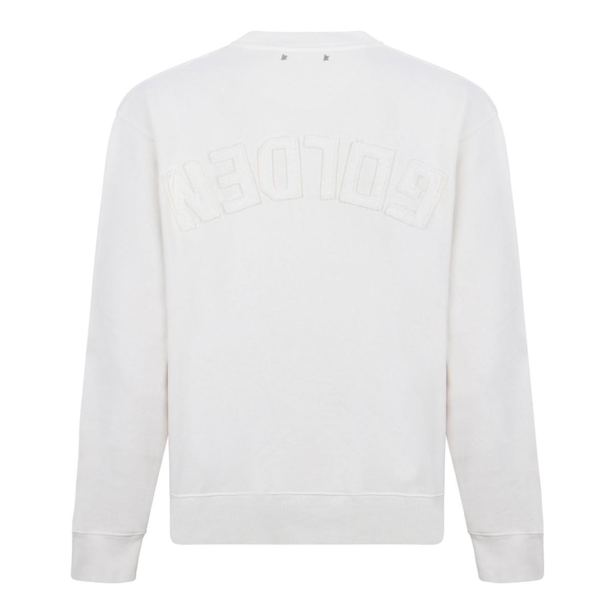 Boxy White Sweatshirt