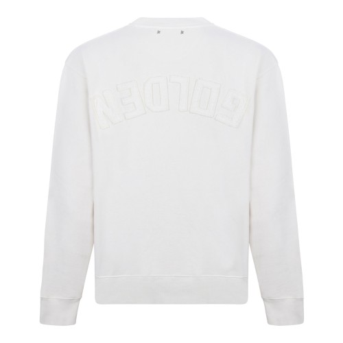 Boxy White Sweatshirt
