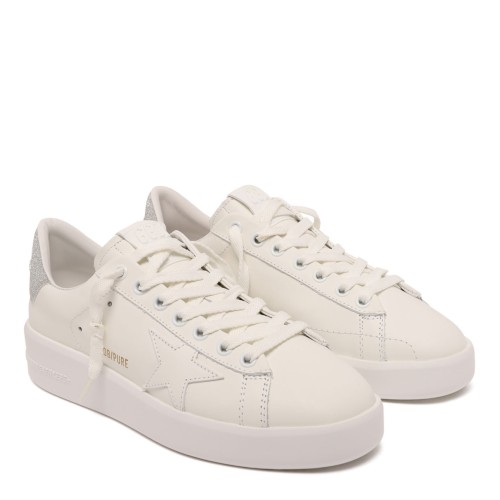 White Leather Purestar Sneakers 2