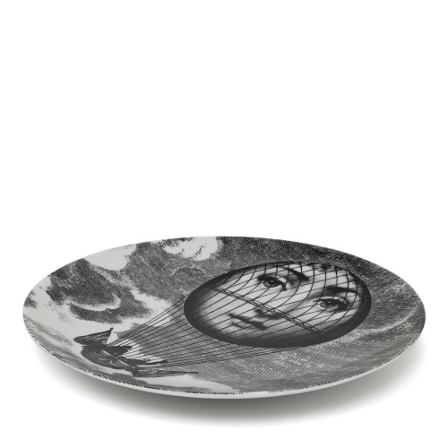 Fornasetti Hot Air Balloon Decorative Plate.