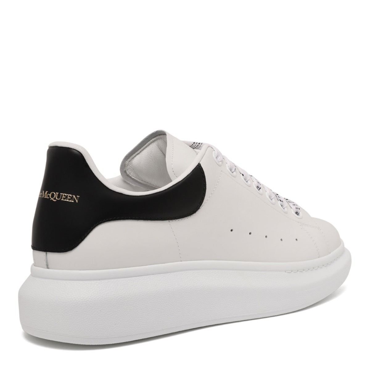White and Black Oversized Sneaker