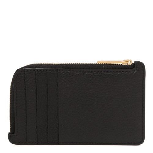 Black Credit Card Holder With Coin Purse 2