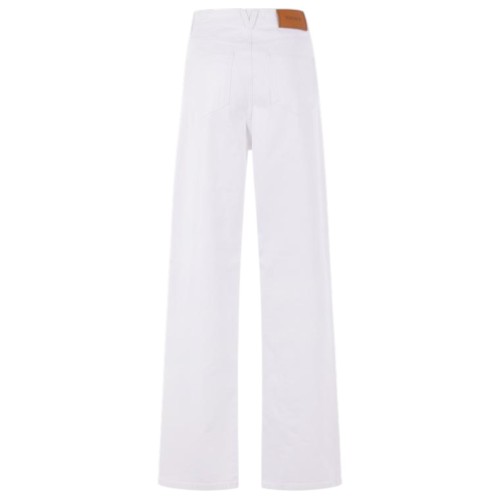 White Regular Denim Jeans 2