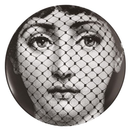 Fornasetti Wall plate Tema e Variazioni n.78.