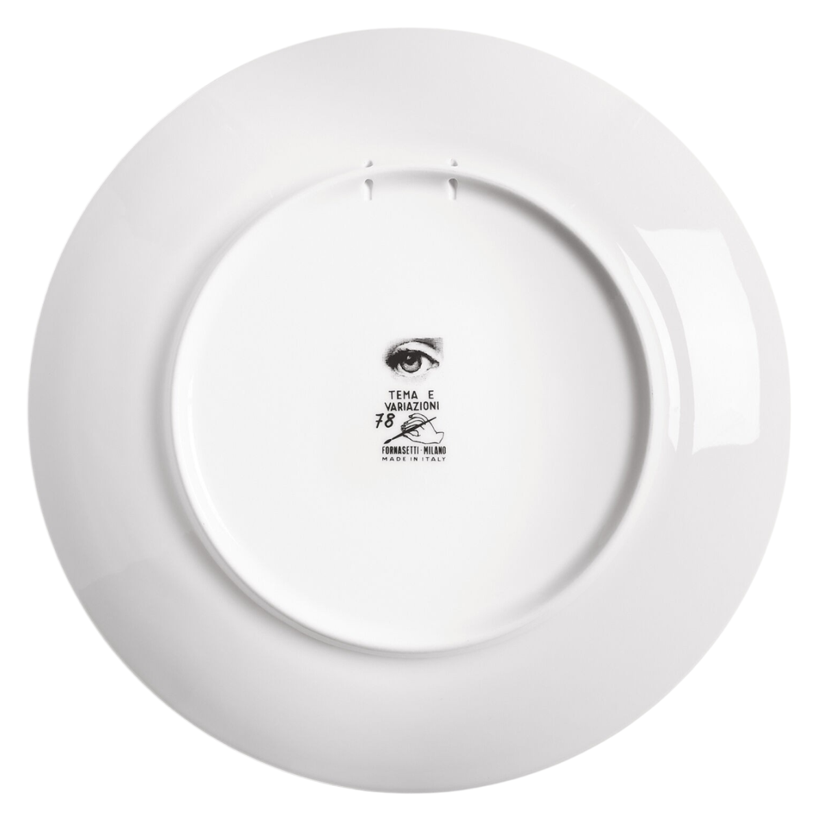 Fornasetti Wall plate Tema e Variazioni n.78.