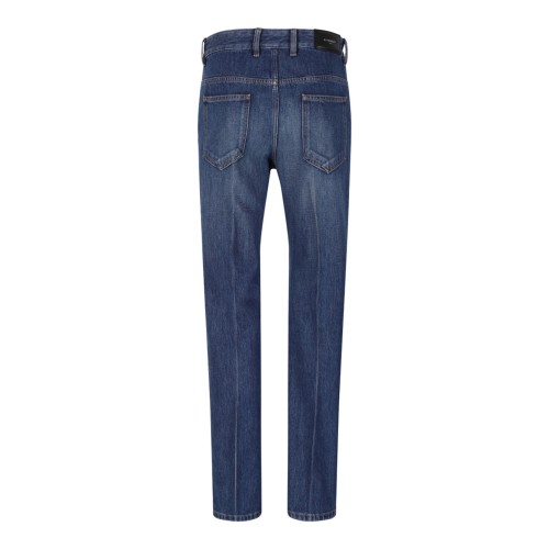 Shadow Washed Jeans With Crease Effect 2
