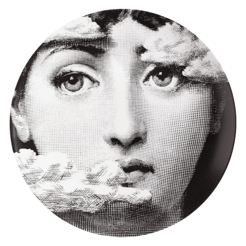 Fornasetti Wall plate Tema e Variazioni n.139.