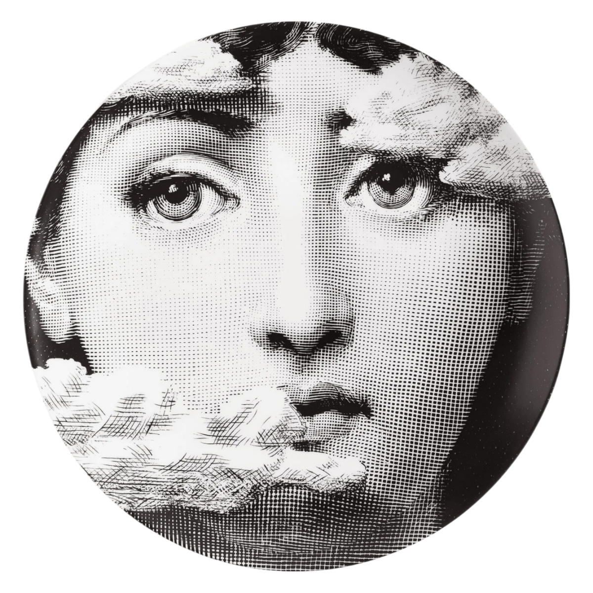 Fornasetti Wall plate Tema e Variazioni n.139.