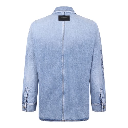 Light Blue Denim Overshirt 2