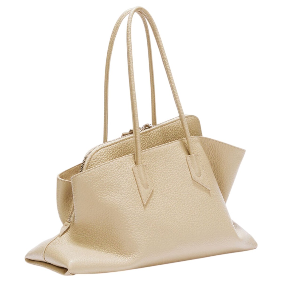 Sand Top handle ''La Passeggiata Medium'' Bag