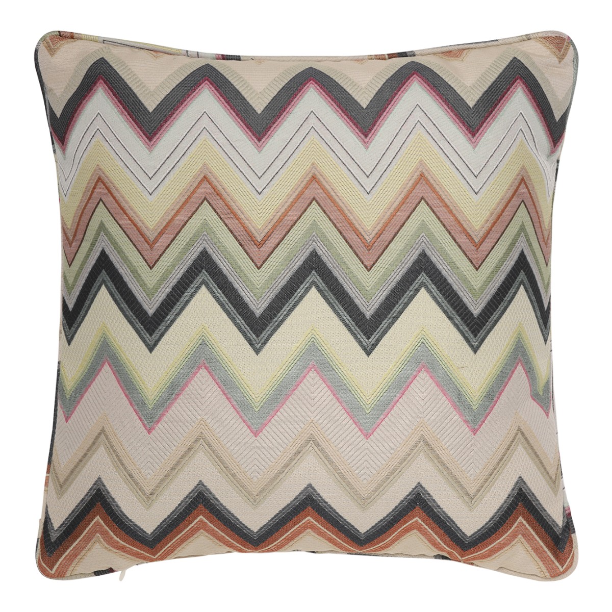 Missoni Multicolor Zigzag Cushion.