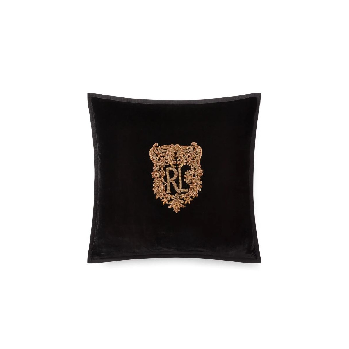 Ralph Lauren Home Black Decorative Cushion.