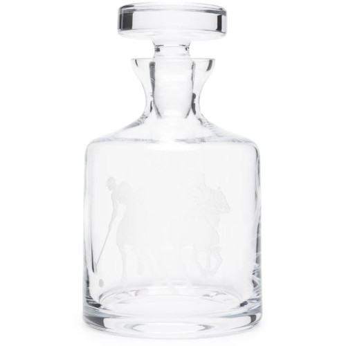 Ralph Lauren Home Clear Glass Whiskey Decanter.