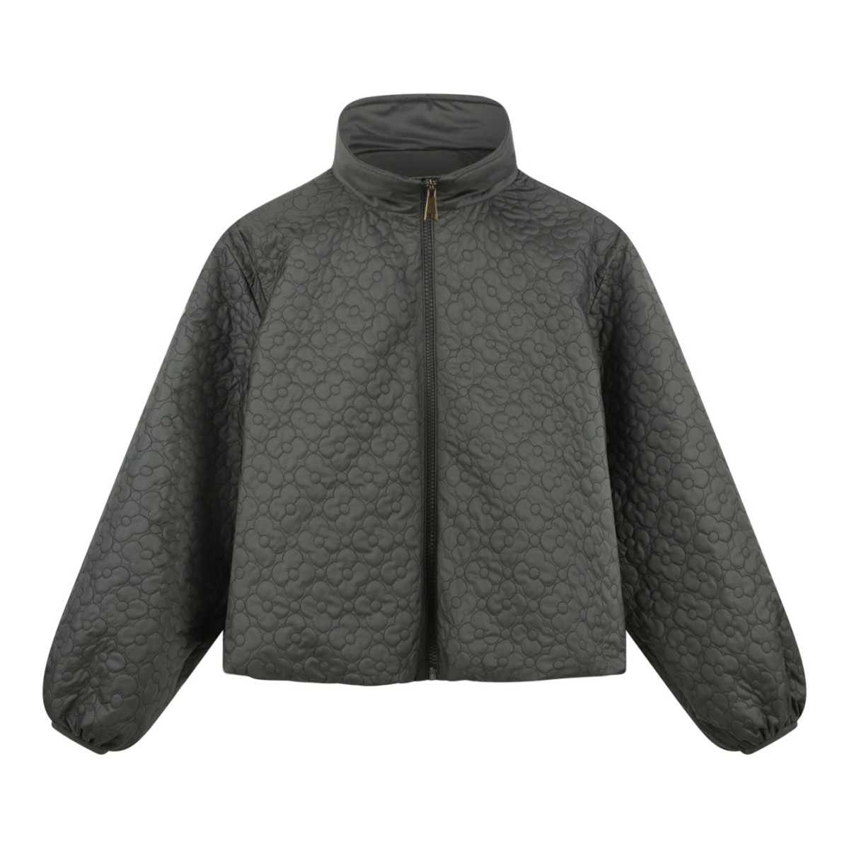Quilted Zip-Up Jacket.