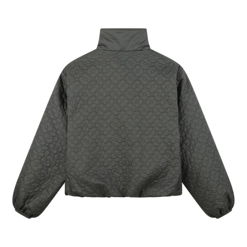 Quilted Zip-Up Jacket.
