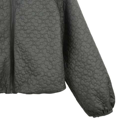 Quilted Zip-Up Jacket.