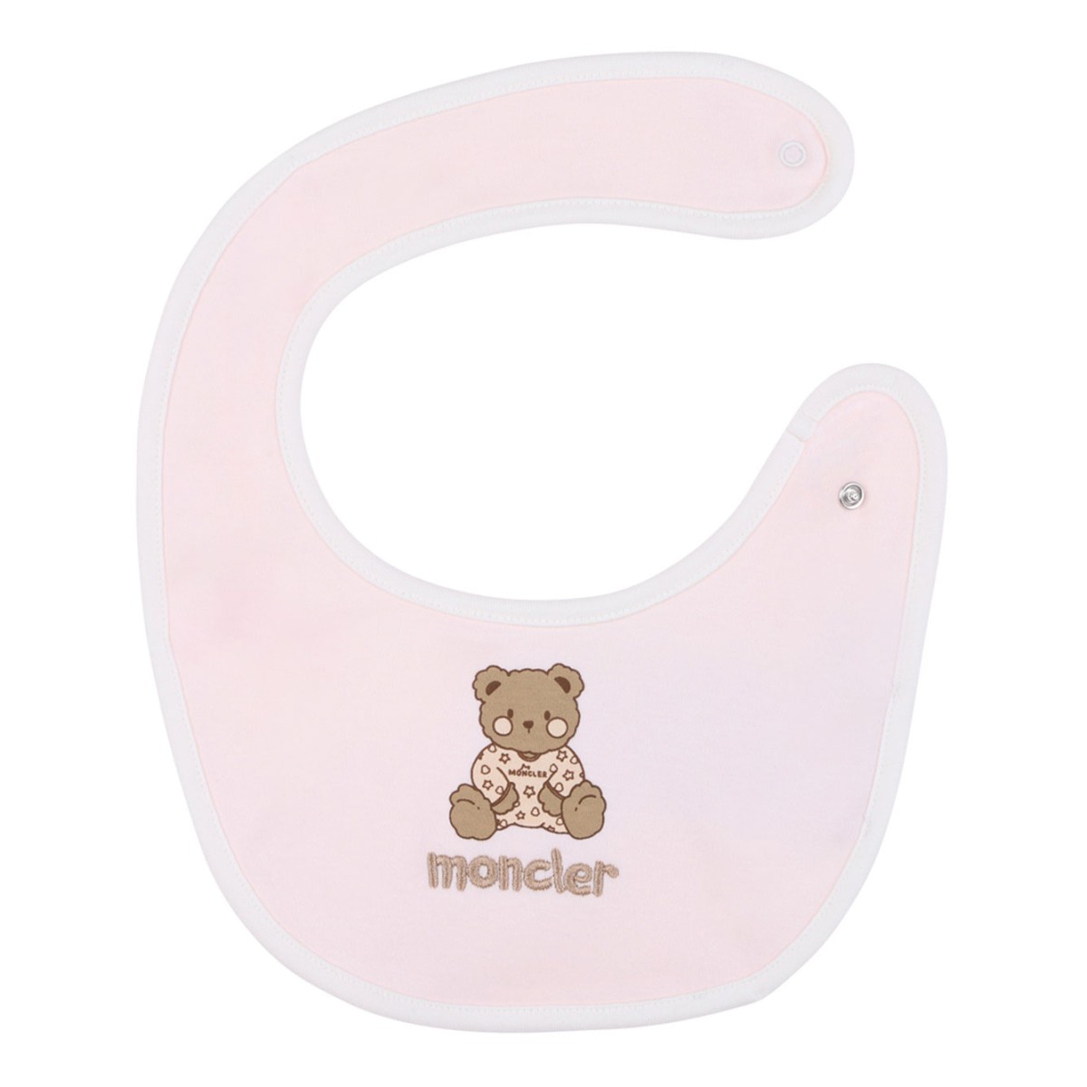 Ivory Cotton Bodysuit And Bib Set