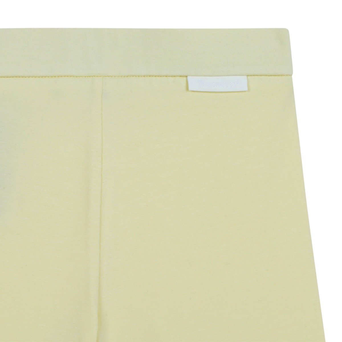 Moncler Baby White and Pale Yellow Two-Piece Set.