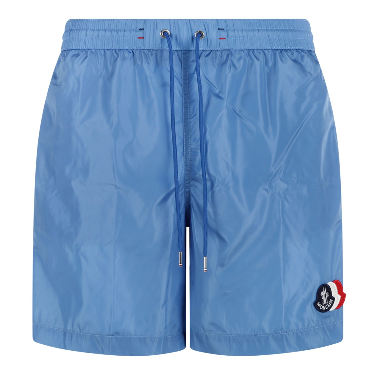 Moncler Light Blue Swim Shorts.