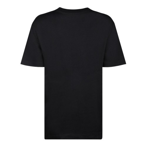 Slightly Dropped Shoulders Black T-Shirt 2