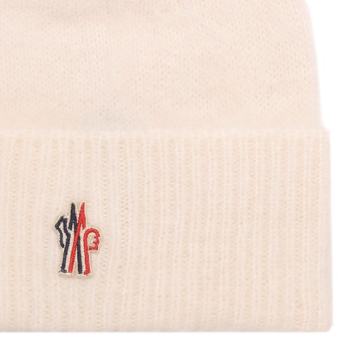Cream Logo Beanie 2