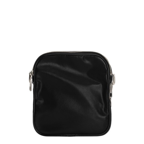 Black Nylon Crossbody Bag