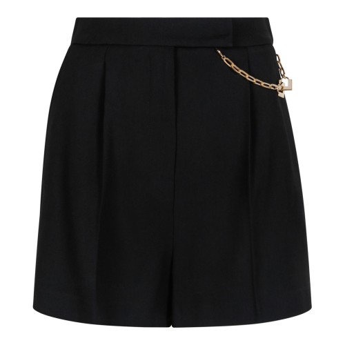 Black Shorts With Jewel Logo