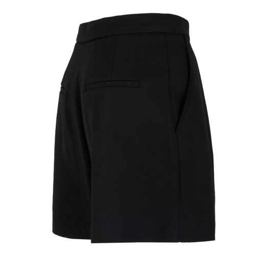 Black Shorts With Jewel Logo