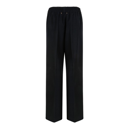 Golden Goose Black Wide-Leg Trousers.