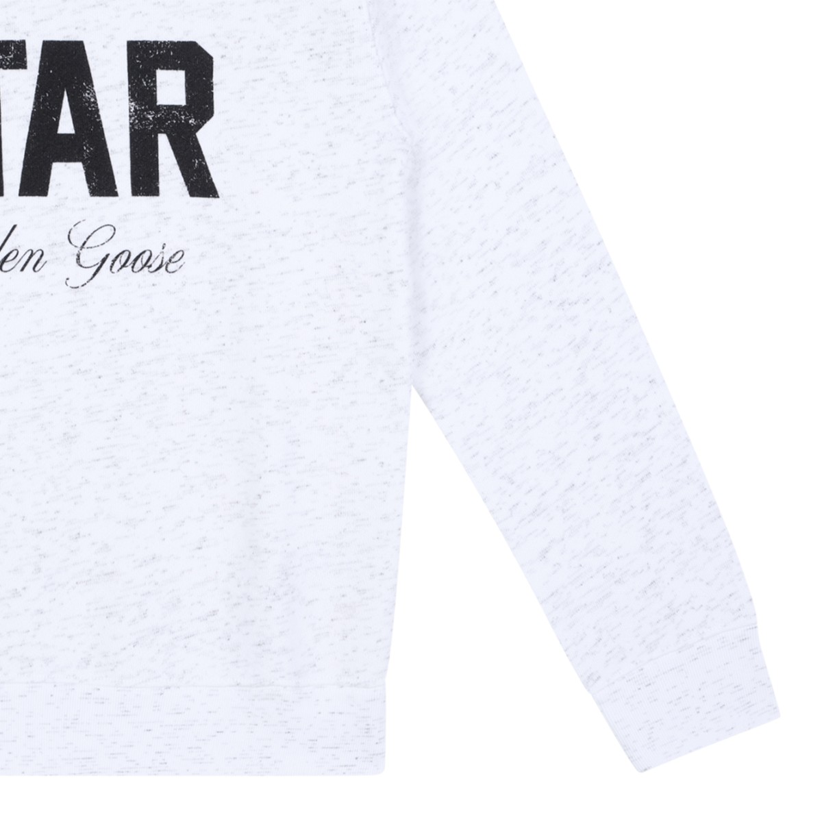 Golden Goose Grey Logo Cotton Sweatshirt.