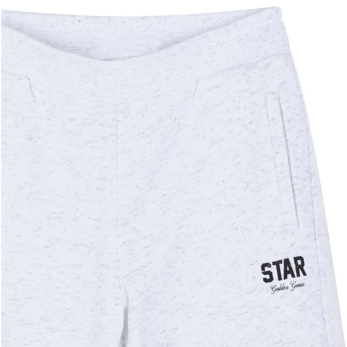 Golden Goose Grey Logo Cotton Sweatpants.