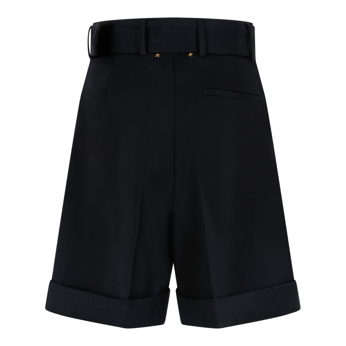 Golden Goose Black Tailored Bermuda Shorts.