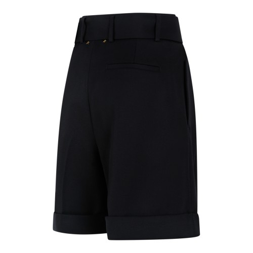 Golden Goose Black Tailored Bermuda Shorts.