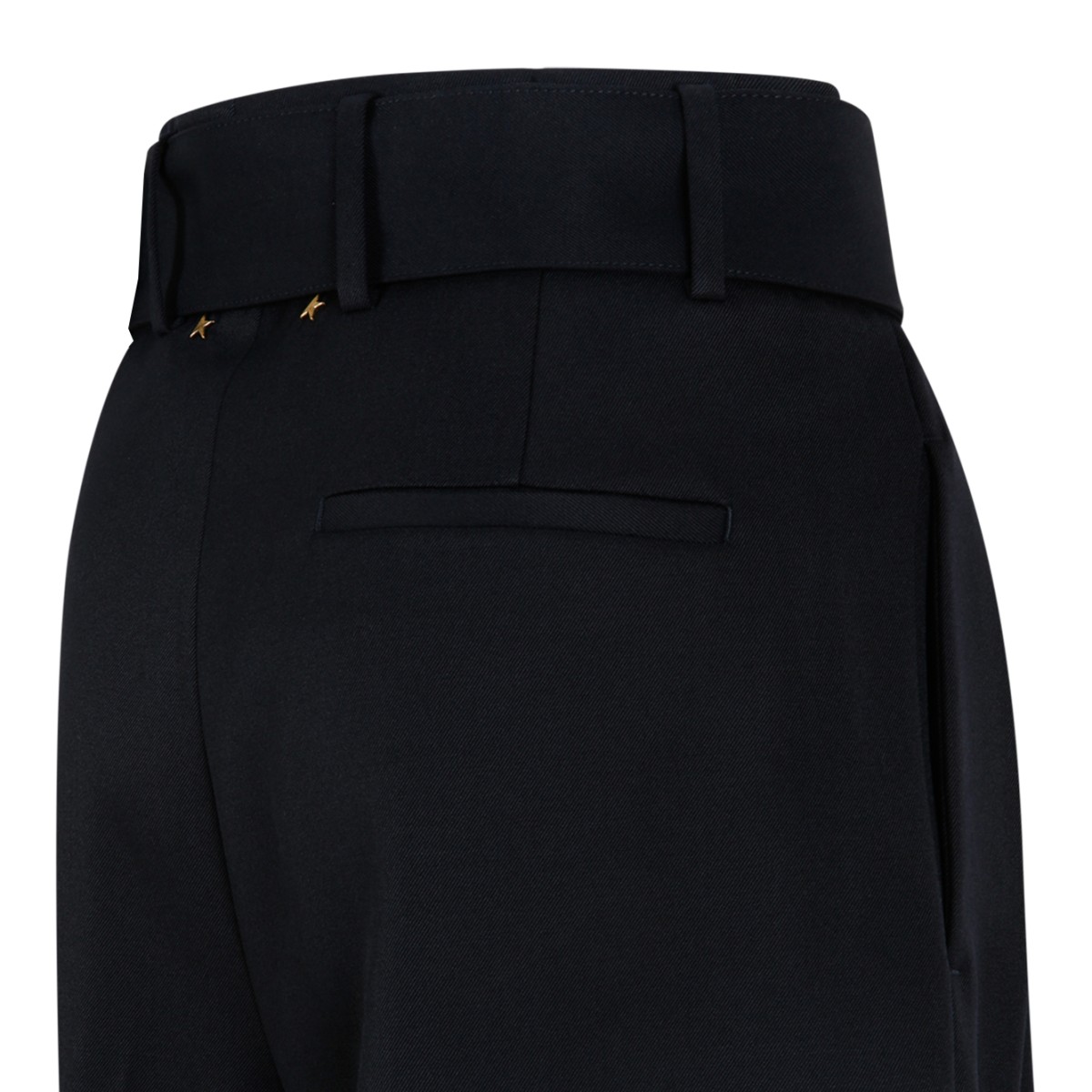 Golden Goose Black Tailored Bermuda Shorts.