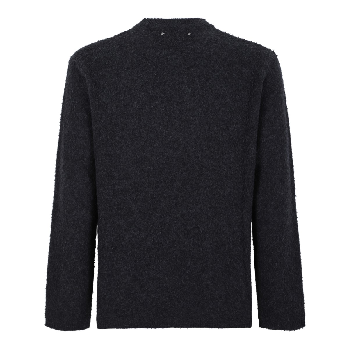 Golden Goose Charcoal Wool Crewneck Sweater.