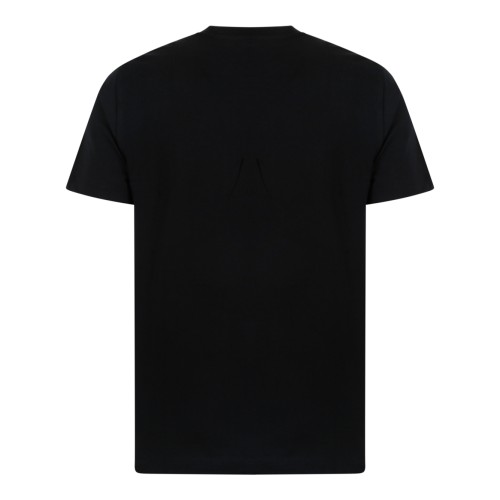 Versace Black Medusa Embroidered T-Shirt. 2