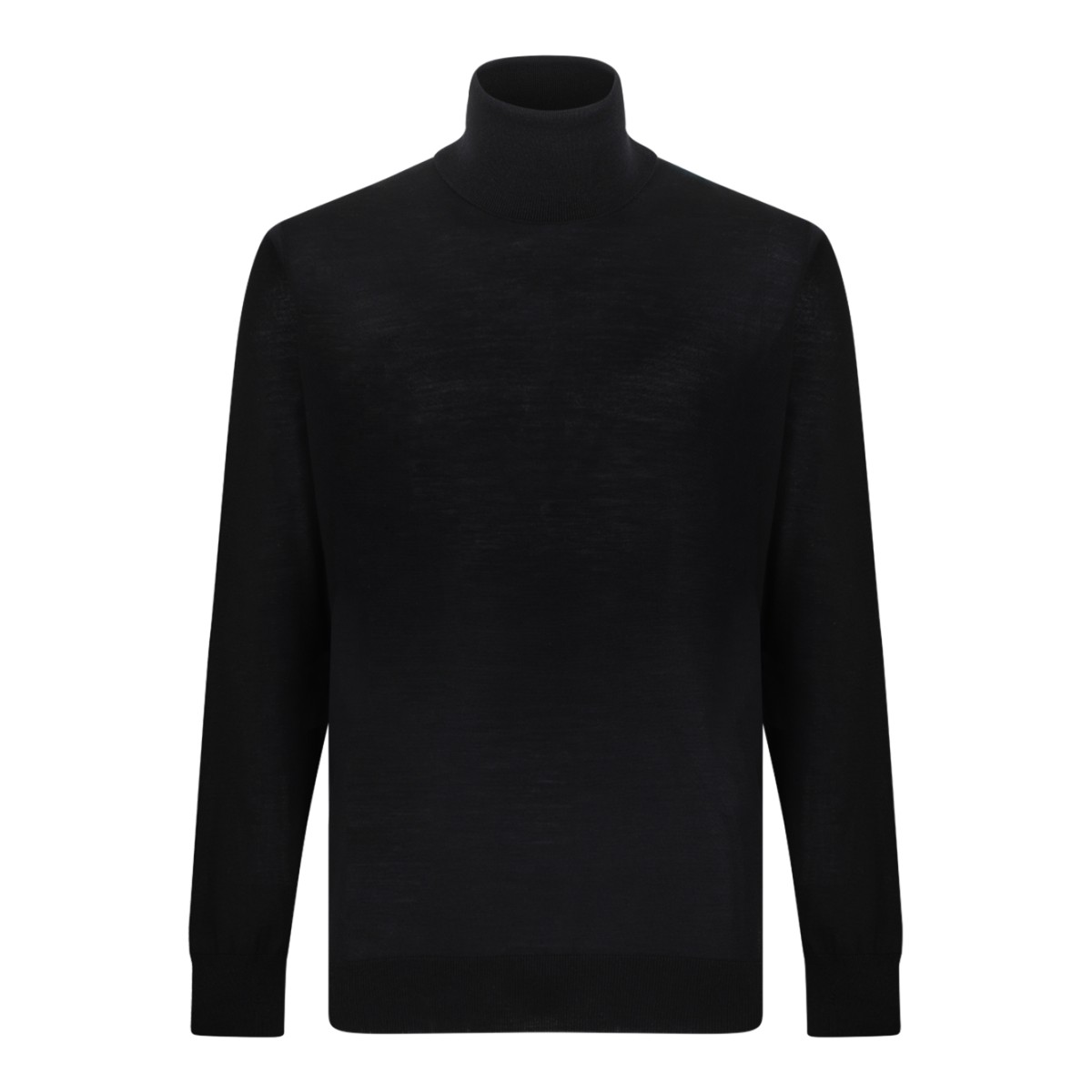 Golden Goose Black Wool Turtleneck Sweater.