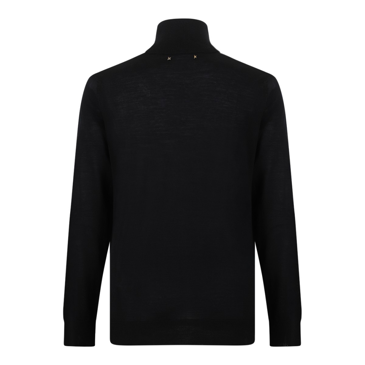 Golden Goose Black Wool Turtleneck Sweater.