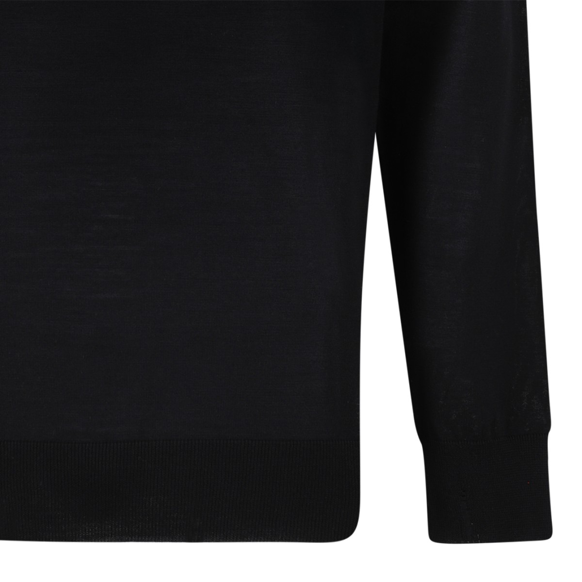 Golden Goose Black Wool Turtleneck Sweater.