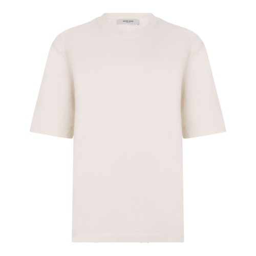 Golden Goose Relaxed Fit T-Shirt With Logo Patch.